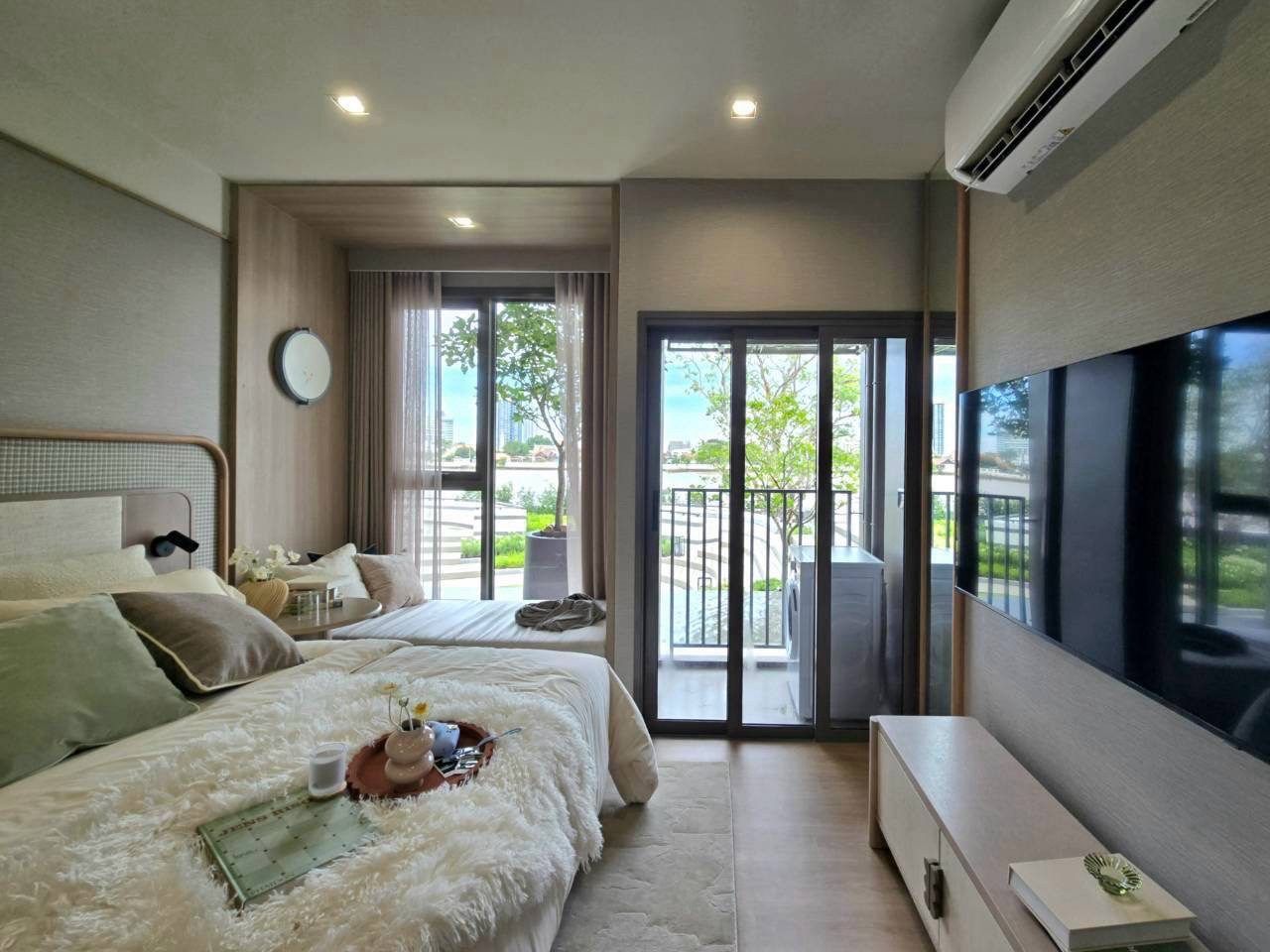 Reference BAIE River Bangpho คอนโดวิวเจ้าพระยา Fully Furnished ใกล้ MRT, รพ โทร 0616161426 รูปที่ 3