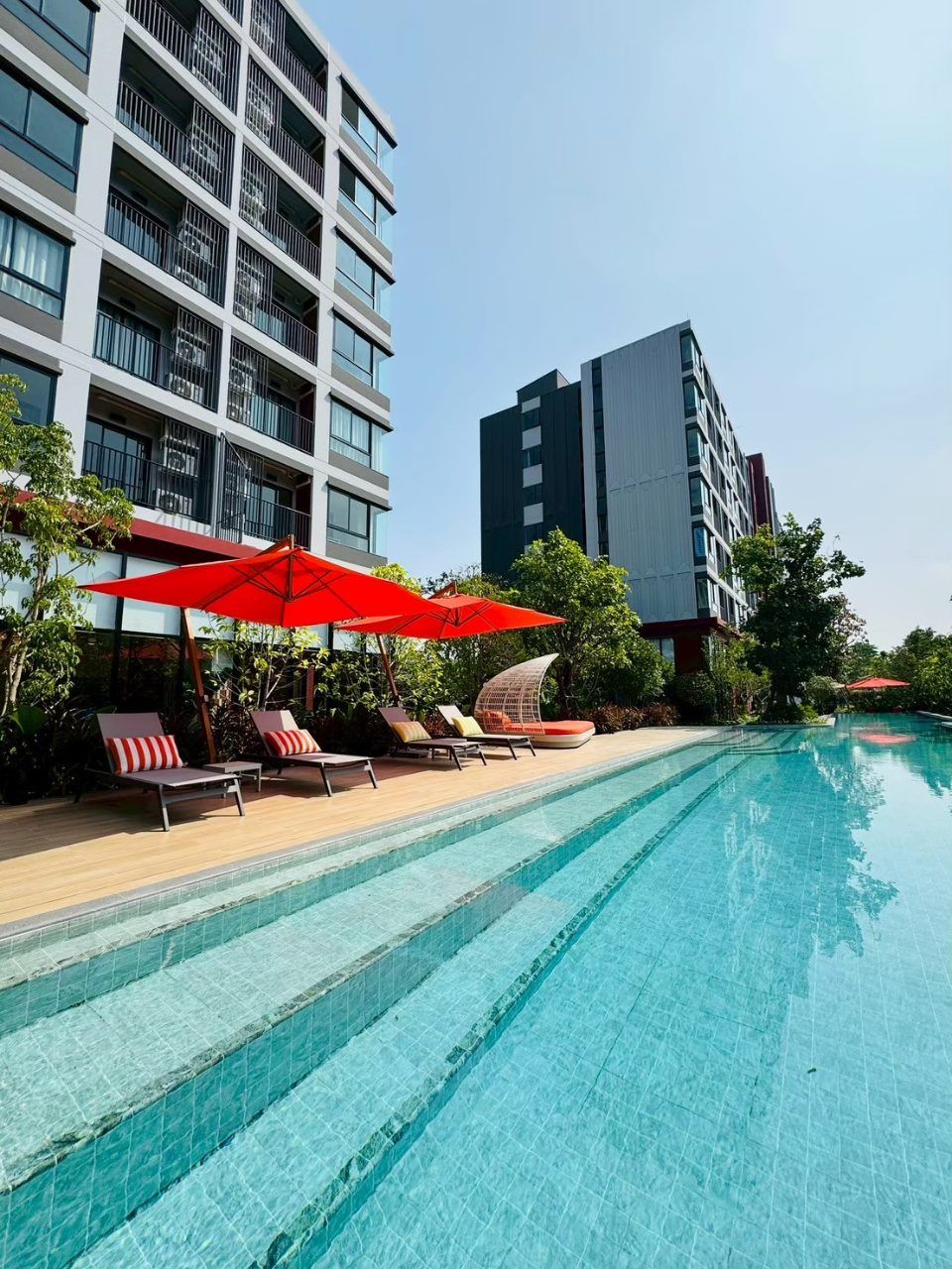 dcondo Vivid Rangsit คอนโดตรงข้าม ม.กรุงเทพ ข้ามสะพานลอย = ถึงมหาลัย พร้อมอยู่! โทร 061-616-1426 รูปที่ 9