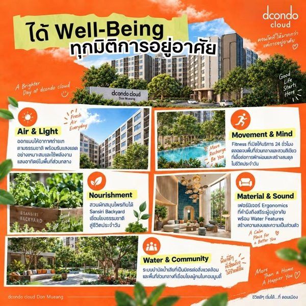 dcondo cloud Don Mueang คอนโด ใกล้สนามบินดอนเมือง แต่งครบ พร้อมอยู่ โทร 082-9946364 รูปที่ 13