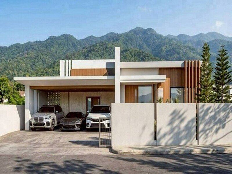 บ้านเดี่ยวในโครงการคุณภาพ น้ำไม่ท่วม วิวภูเขา บรรยากาศสงบ หางดง