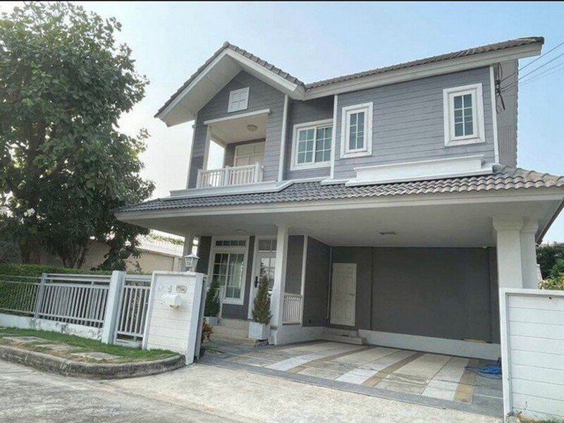 LV53499 ขาย บ้านเดี่ยว บุราสิริ ปัญญาอินทรา Burasiri Panyaindra บ้านสไตล์ยุโรป New England Colonial