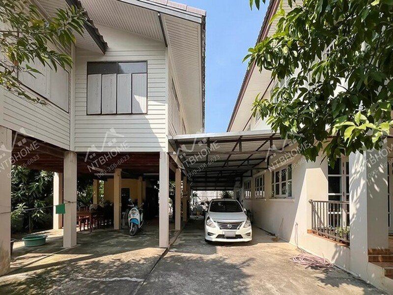 บ้านเดี่ยว 2 ชั้น 245 ตร.ว. ซอยบางกร่าง 62/1 ต่อเติมครบ ทำเลดี เข้าซอยไม่ลึก จากถนนราชพฤกษ์
