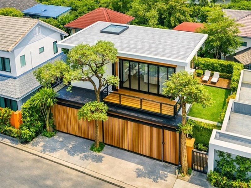 ใกล้ MRTโชคชัย4 Japanese ลาดพร้าว คฤหาสน์หลังมุม 2-3นอน 3 น้ำ 2 ชั้น 71ตร.วา. 350 ตร.ม. เดอะวอล์ค 900 ม