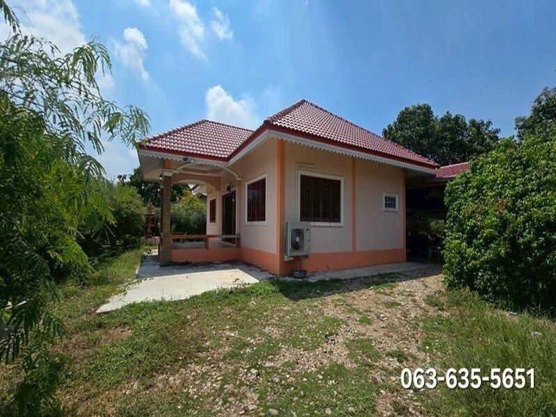 ขายบ้านสวน 200 ตรว. ต.บางอ้อ อ.บ้านนา จ.นครนายก โฉนดครุฑแดง ใกล้ถนนรังสิต-นครนายกเส้น 305 ประมาณ 600 เมตร