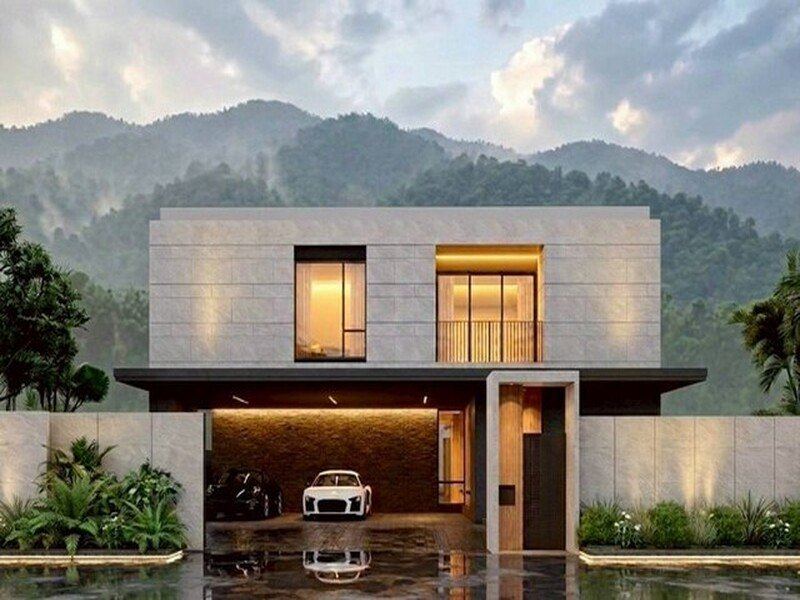 บ้านหรูสร้างใหม่ สไตล์โมเดิร์น พื้นที่กว้าง ฟังก์ชันครบ เมืองเชียงใหม่