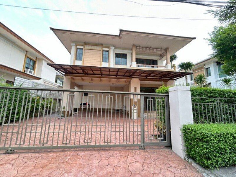 ให้เช่าบ้านเดี่ยว2ชั้นเศรษฐสิริราชวินิตบางแก้ว50ตรว3นอน3น้ำเฟอร์ครบเช่า45000บาท/เดือน