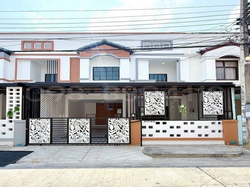 ขายทาวน์เฮ้าส์ 2 ชั้น ม.ณัฐกานต์ ซ.สายไหม 64 แถมเฟอร์นิเจอร์บางส่วน เนื้อที่ 21 ตรว 4ห้องนอน 2ห้องน้ำ