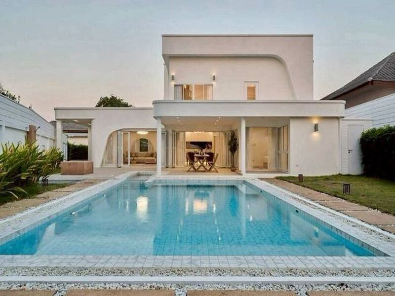 Luxury Pool Villa เพียง 19.9 ล้าน 202.6 ตรว. บ้านสไตล์โมเดิร์น ใจกลางเมืองเชียงใหม่ #เฟอร์นิเจอร์และเครื่องใช้ไฟฟ้าครบครัน เข้าอยู่ได้ทันที