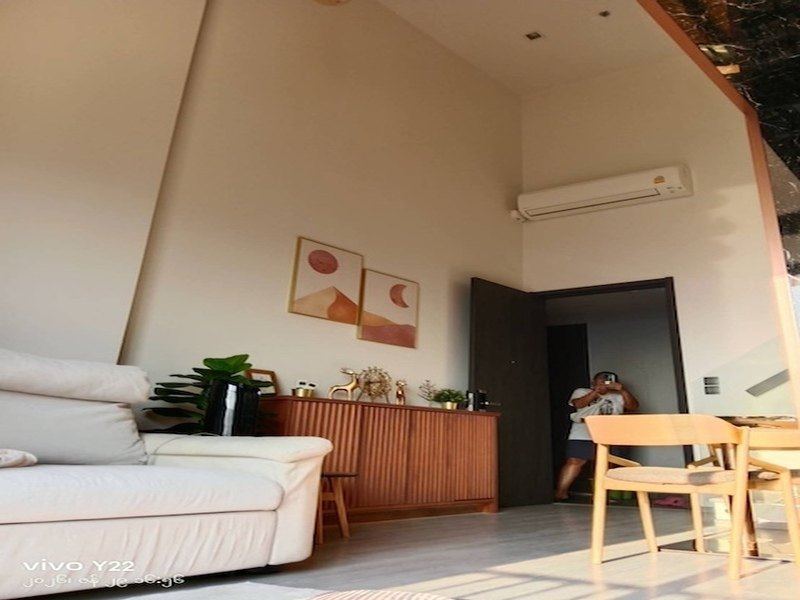 BH4018 ขายและให้เช่าคอนโด Duplex The Line สุขุมวิท 101/1 ใกล้ BTS ปุณณวิถี ห้องชั้นสูง 35 วิวเมือง แต่งครบ พร้อมอยู่