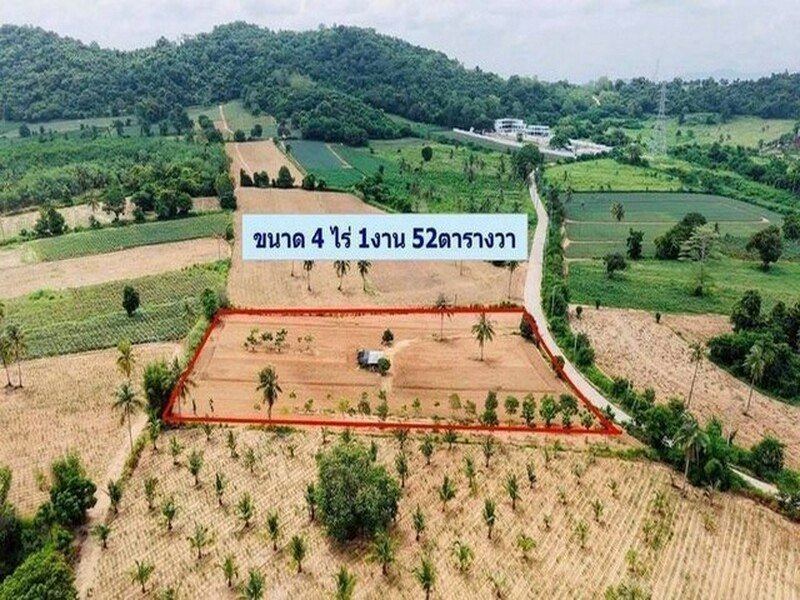 ที่ดินโป่ง พัทยา 4-1-52 ไร่ วิวภูเขา ทำเลดี ใกล้ถนน 36 เหมาะทำพูลวิลล่า TP-L2184