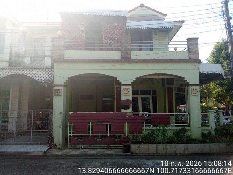 ขายทาวน์โฮม โครงการบ้านรื่นฤดี 3 ถนนหทัยราษฎร์ มีนบุรี กรุงเทพ