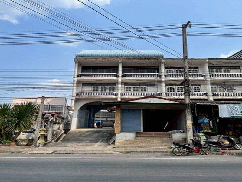 ขายอาคารพาณิชย์ 4 ชั้น + 2 คูหา ใจกลางเมือง ใกล้ตลาดสดเทศบาลเมืองมหาสารคาม