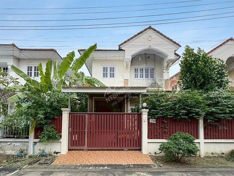 บ้านแฝด 2 ชั้น บุรีรมย์ วงแหวนฯ – ปิ่นเกล้า (ซอยวัดพระเงิน) ทำเลดีพร้อมอยู่