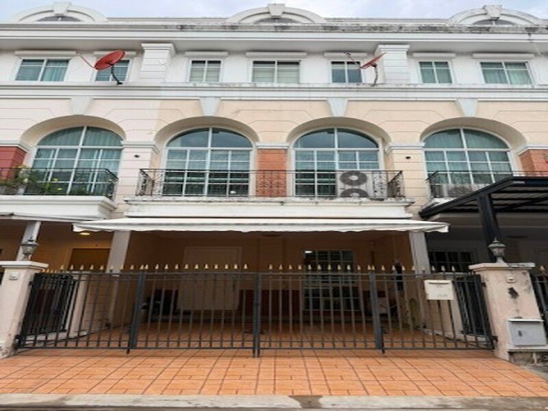BS1067 ขายทาวน์โฮม 3 ชั้น Plus City Park Rama 9 Huamak by Sansiri พร้อมผู้เช่า ใกล้ The Nine พระราม 9 และ ABAC