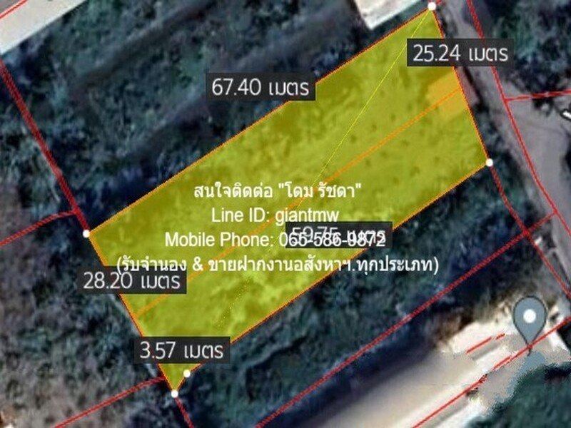 DSL-295 ขาย ที่ดิน ที่ดินซอยแย้มผกา 2 (บางบอน 4) 1 ไร่ 437 ตร.วา 11000000 บาท กรุงเทพ หนองแขม    ใกล้กับ โรงเรียนสารสาสน์วิเทศบางบอน 99 (2.4 กม.)