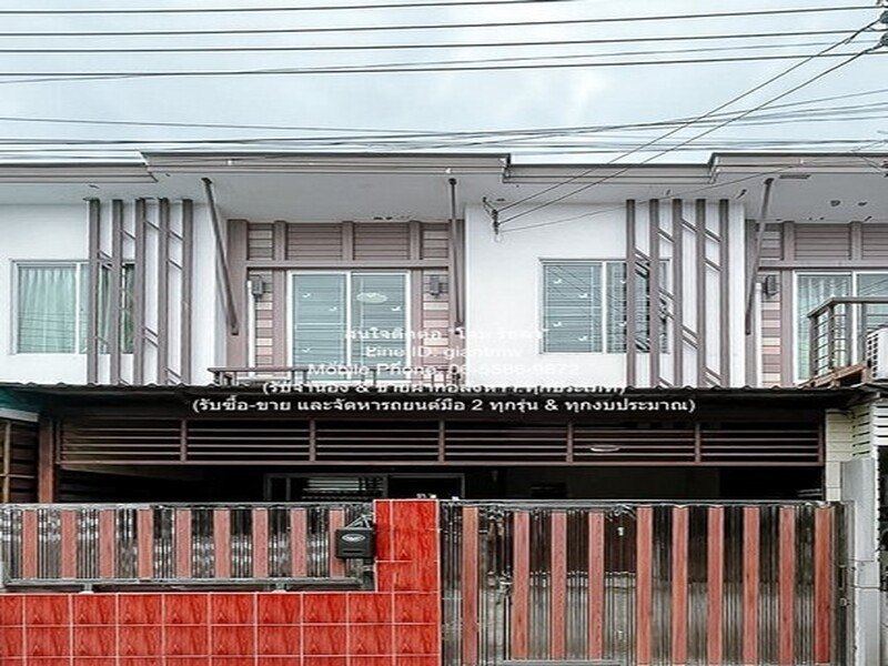 ID :  AHB-079 ขายด่วน! townhouse ขายทาวน์โฮม 2 ชั้น รีโนเวทใหม่ ซ.สายไหม (วัชรพล) ใกล้ทางด่วน และสถานีรถไฟฟ้า 18.6 ตร.ว. 3 น 2 น้ำ 1 จอดรถ ราคา 1.99 ล้านบาท 3BR 1990000 บ. ไม่ไกลจาก ร้านซ้งเป็ดพะโล้ สายไหม ราคานี้ดีสุดในย่าน