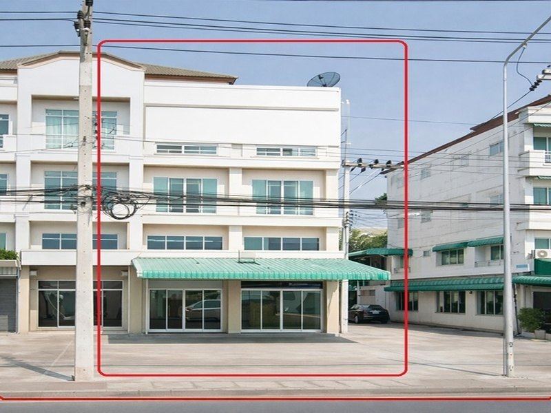 Makro ให้เช่าอาคาร 4ชั้น 2 คูหาตีทะลุกัน 42 ตร.วา. 670 ตร.ม.  6 น้ำ ศาลายา 2.3 กม. 10 นอน ตลาดกิเลน  Nursing home ม.มหิดล ศาลายา 1กม.