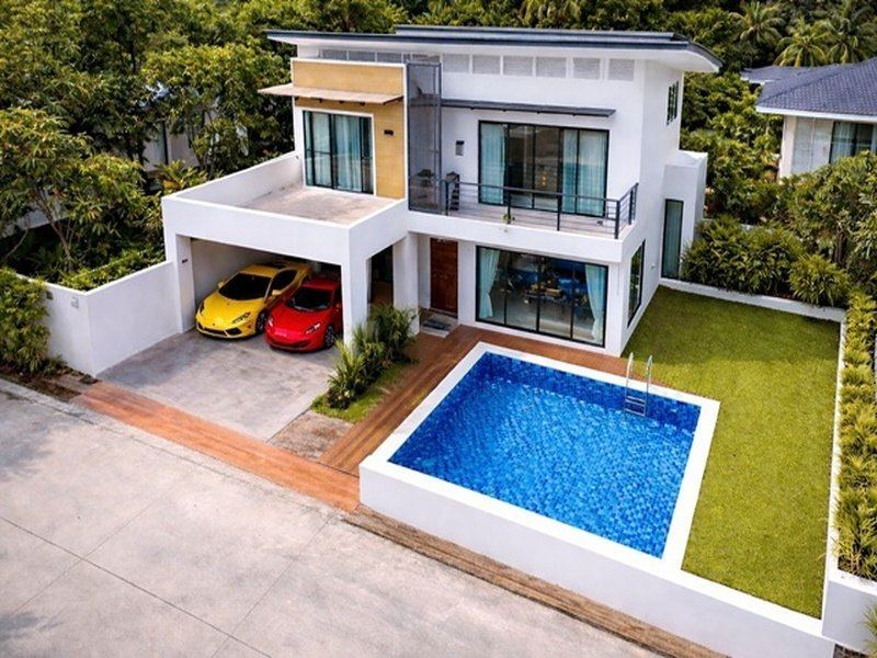 เพชรเกษม69 สารสาสน์วิเทศบางบอน 300 ม. ลัดดารมย์ คฤหาสน์ 2ช้ัน Zanook Wake Park 300ม.  Pool Villa  5-6นอน 7น้ำ 432ตร.ม. 105ตร.ว. ห้องแม่บ้าน