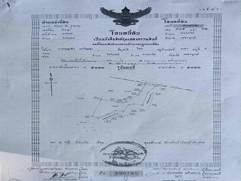ขายที่ดินติดถนน อำเภอหนองไผ่ จังหวัดเพชรบูรณ์ เนื้อที่ 11 ไร่ 2 งาน 76 ตารางวา