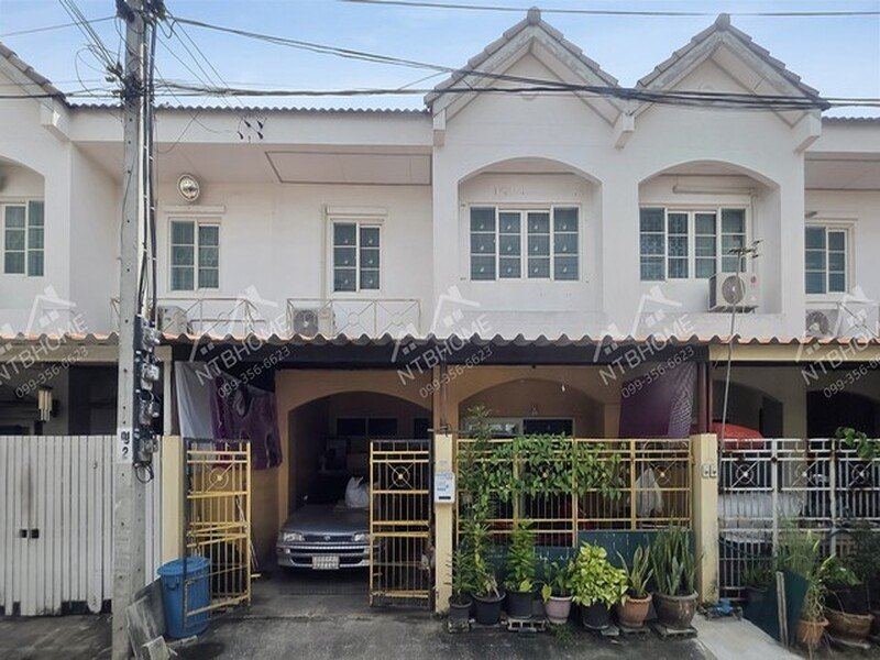 บัวทองธานีพาร์ควิลล์ 8 บางบัวทอง (ซอยจันทร์ทองเอี่ยม) ต่อเติมครบ ใกล้รถไฟฟ้า
