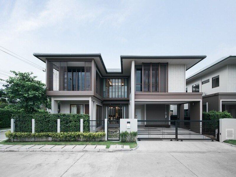 LVPP53511 ให้เช่า บ้านเดี่ยว บุราสิริ กรุงเทพกรีฑา Burasiri Krungthepkreetha บ้านใหม่ พร้อมเข้าอยู่ ติดกับโรงเรียนนานาชาติ Brighton