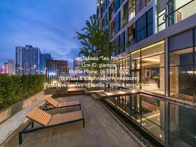 condo. ชีวาทัย เรสซิเดนซ์ อโศก Chewathai Residence Asoke 25000 - 1ห้องนอน ขนาด = 40 ตรม บรรยากาศดี