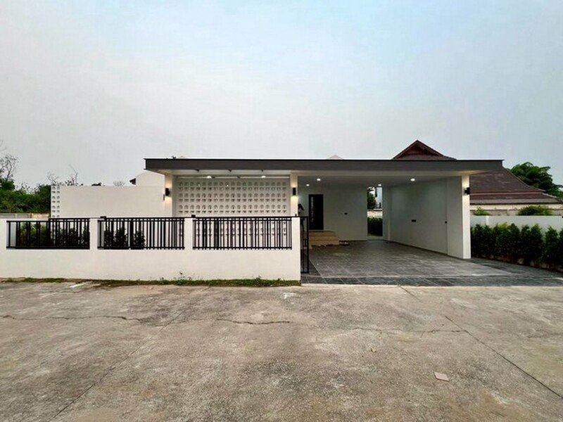 บ้านชั้นเดียว วิวภูเขา ตัวบ้านเย็นสบาย หางดง
