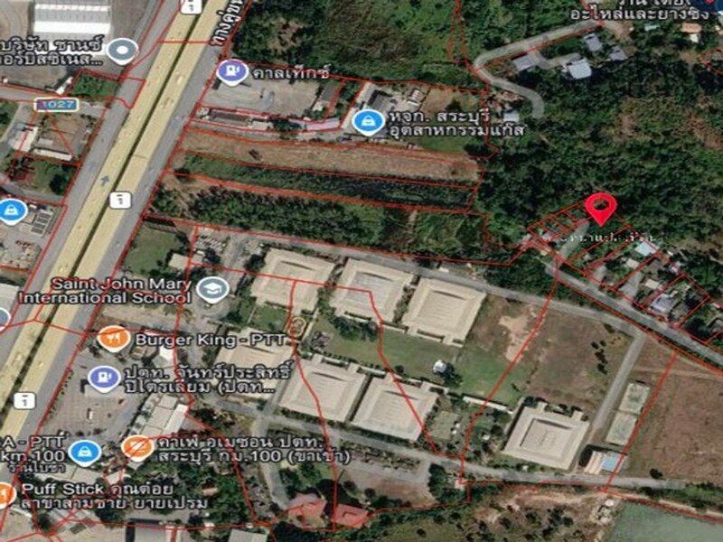 ขายที่ดิน1ไร่23ตรว. ใกล้เซนจอห์นแมรี่สระบุรี  หนองยาว เมืองสระบุรี 093-441-5691
