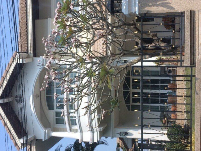 ให้เช่าบ้านเดี่ยวหมู่บ้านภัทรา70 ตร.ว ถนนรามคำแหง 76 มี4 นอน3น้ำ 1 แม่บ้าน ตกแต่งสวย เฟอร์ครบ สวนรอบบ้าน เช่า 45000 บาท/เดือน ถ.รามคำแหง76