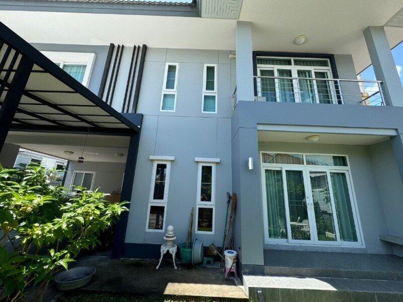 ให้เช่าบ้านเดี่ยว2ชั้นถนนสุขุมวิท60ตร.ว5นอน4น้ำตกแต่งสวยเฟอร์ฯครบเช่า85000บาท/เดือน