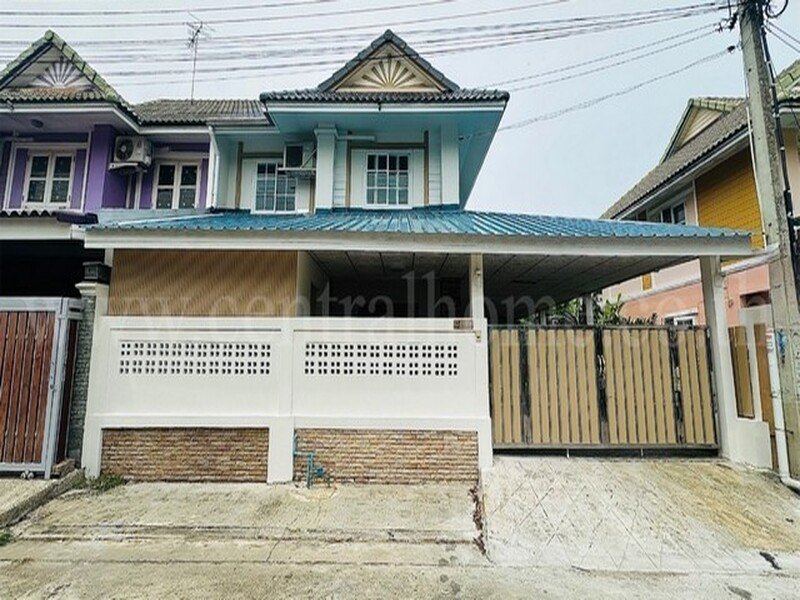 บ้านแฝด พฤกษา 30 บางบัวทอง พิมลราช รีโนเวทสวย พร้อมอยู่ ทำเลดี
