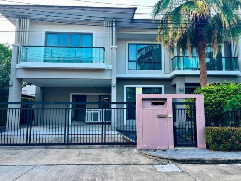 ให้เช่า #บ้านเดี่ยว หมู่บ้านเดอะ ปาล์ม พัฒนาการ (The Palm Pattanakarn) ซอยพัฒนาการ 38 #ใกล้btsอ่อนนุช 095-164-2956  HH