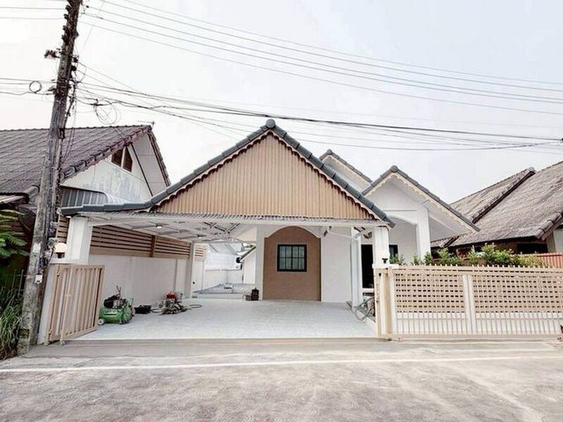 โซนสันทราย ราคา 2.29 ล้าน บ้านชั้นเดียว #รีโนเวทใหม่ พร้อมเข้าอยู่ #ใกล้เซ็นทรัลเฟส อยู่สบายสุดๆ #น้ำไม่ท่วม