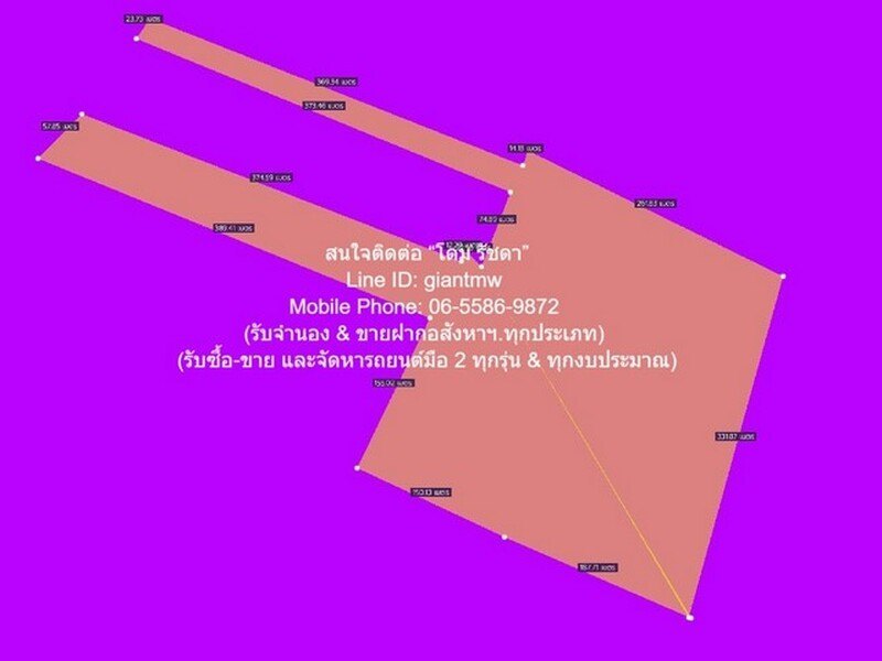 ที่ดิน ขายที่ดินผังสีม่วงเข้ม 82-1-27.9 ไร่ บางพลีน้อย บางบ่อ จ.สมุทรปราการ ราคา 310 ล้านบาท (5.5 ล้านบาท/ไร่)  310000000 บาท. ใกล้กับ นิคมอุตสาหกรรมเวลโกรว์  Hot!