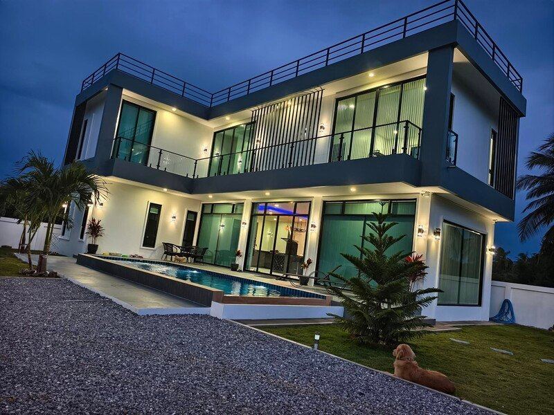 ขายบ้านสวยทรงโมเดิร์นสร้างบน ต.สามร้อยยอด อ.สามร้อยยอด จ.ประจวบคีรีขันธ์