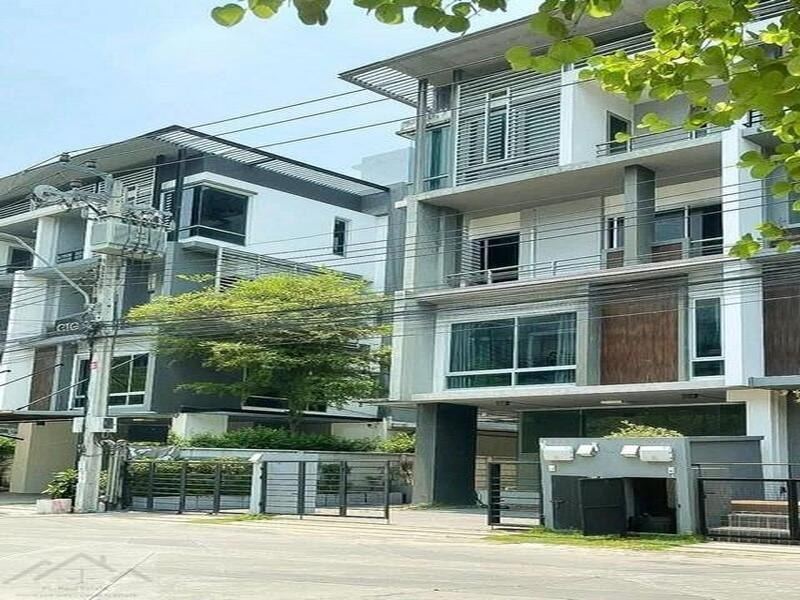HR 10056 ให้เช่า ขายโฮมออฟฟิศ 4 ชั้น + ดาดฟ้า 400 ตรม. โครงการ บี สแควร์ พระราม 9-เหม่งจ๋าย