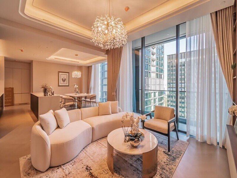 Brand New High Floor Residence at One89 Wireless in One Bangkok for Rent and Sale
