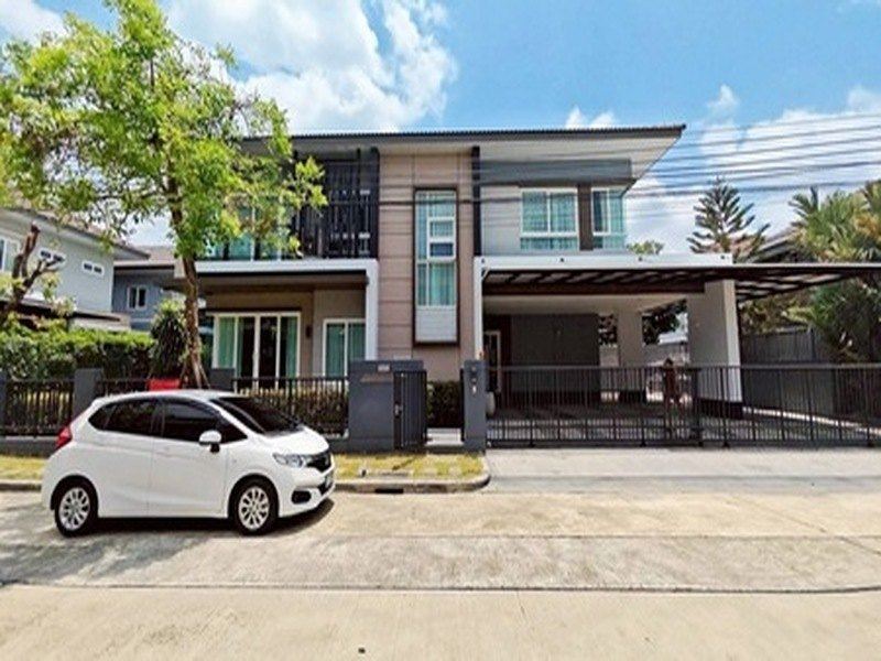 ให้เช่า บ้านเดี่ยว หมู่บ้าน ลัดดารมย์ บางนา กม.7 ใกล้Megaบางนา ใกล้รรนานาชาติคอนคอร์เดียน