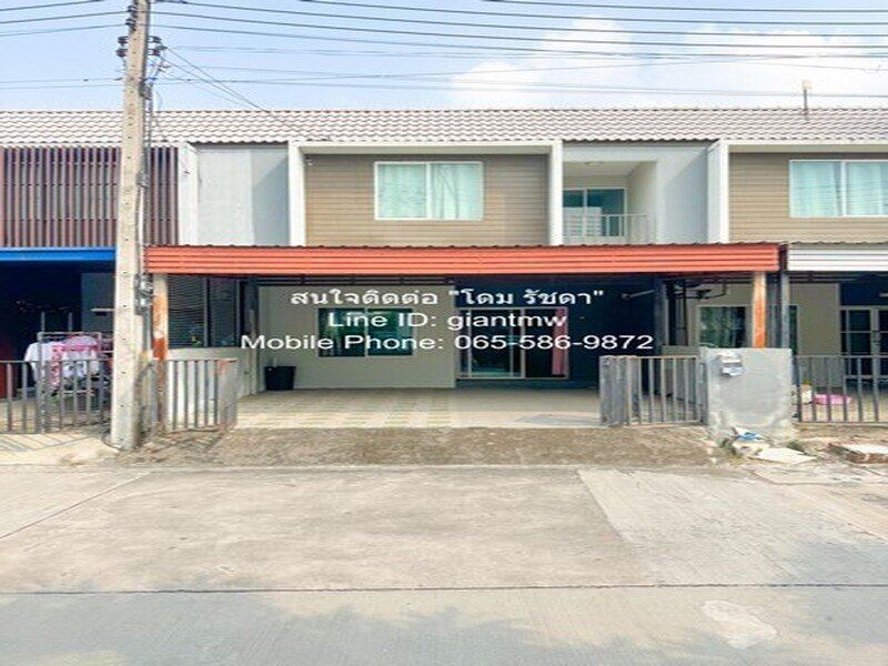 AHB-021 ขาย ทาวน์เฮ้าส์ ขายทาวน์โฮม 2 ชั้นสไตล์โมเดิร์นพร้อมอยู่ รังสิต-คลอง 4 20.7 ตร.ว. 3 น. 2 น้ำ 1 จอดรถ ราคา 1,740,700 บาท ห้องนอน 3 ห้อง ห้องน้ำ 2 ห้อง 1740700 บาท