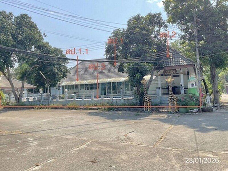 ขายบ้านเดี่ยว ชลบุรี อำเภอบางละมุง จังหวัดชลบุรี  ถนน บางละมุง-ระยอง
