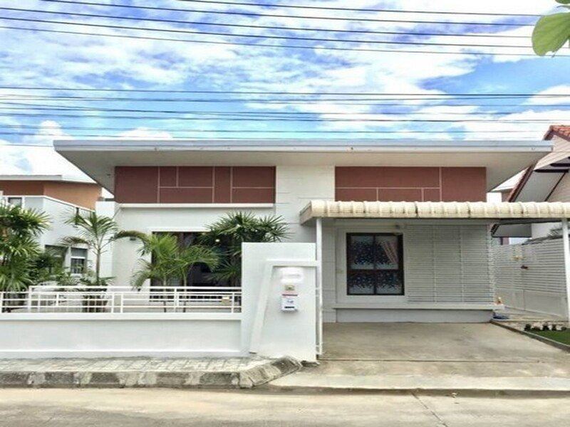 บ้านเดี่ยวชั้นเดียว เฟอร์นิเจอร์ครบ หิ้วกระเป๋าพร้อมเข้าอยู่ได้เลย หางดง
