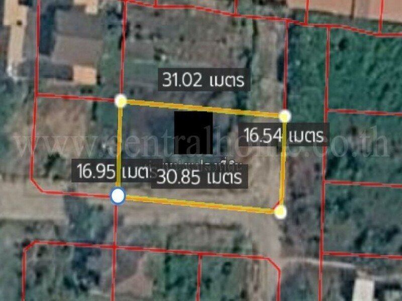 ที่ดินเปล่า 132 ตร.วา ซอยวัดลาดปลาดุก บางบัวทอง แปลงมุม