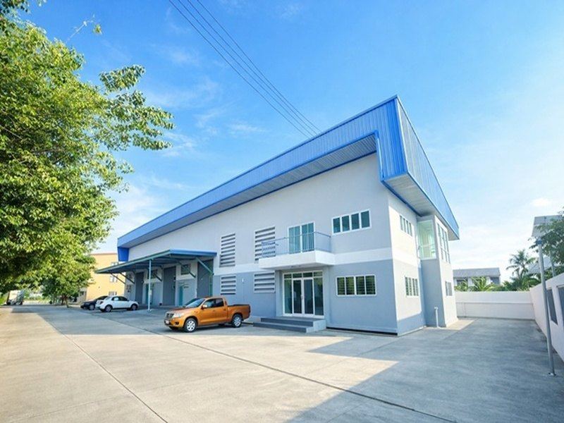 FirstFair ปั้ม Shell ตลาดชัชวาลคลอง7 โกดังให้เช่า 640 ตร.ม ใกล้แสงทองอารีน่า 650 ม. 660 ตร.วา.