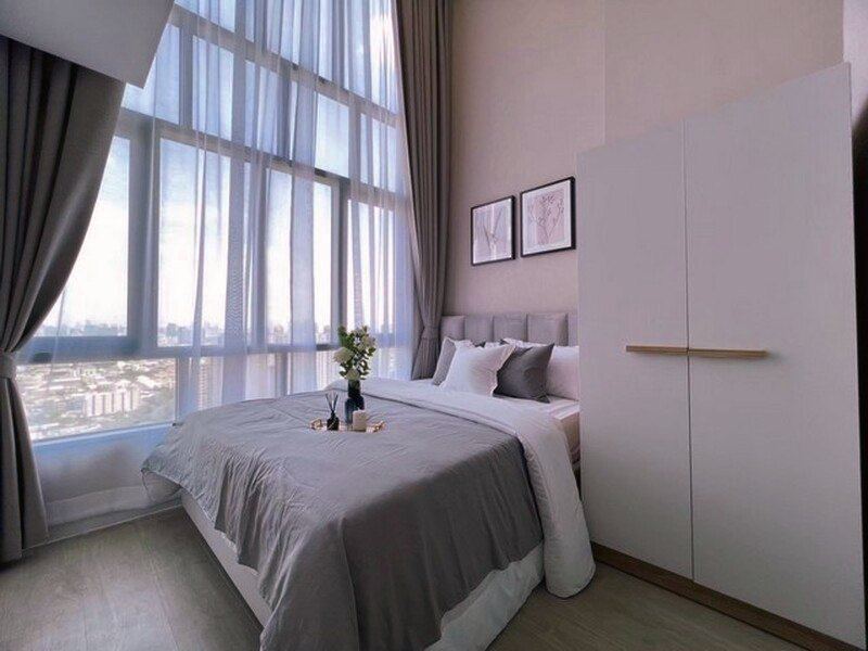 ขายคอนโดเมโทรสกาย 39.39 ตรม.ประชาชื่นห้องมุม แต่งสวยโมเดิร์นสไตล์ duplex 2 ชั้น เเถมเฟอร์ครบครันพร้อมอยู่ ติด MRT บางซ่อนเพียง 80 ม. กรุงเทพ