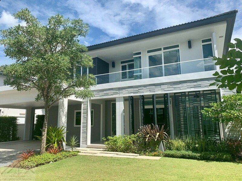 ให้เช่าบ้านเดี่ยว 2 ชั้นหลังมุม 158.4 ตรว. 4 ห้องนอน หมู่บ้านมัณฑนา เลค วัชรพล ถนนสุขาภิบาล 5 ใกล้สารสาสน์วิเทศสายไหม