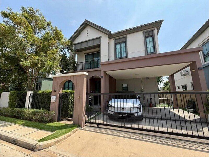 บ้านเดี่ยว สราญสิริราชพฤกษ์-345 ที่ดิน 54 ตร.วา 4 ห้องน้ำ 4 ห้องน้ำ 2 ที่จอดรถ มีที่ชาร์จรถ EV