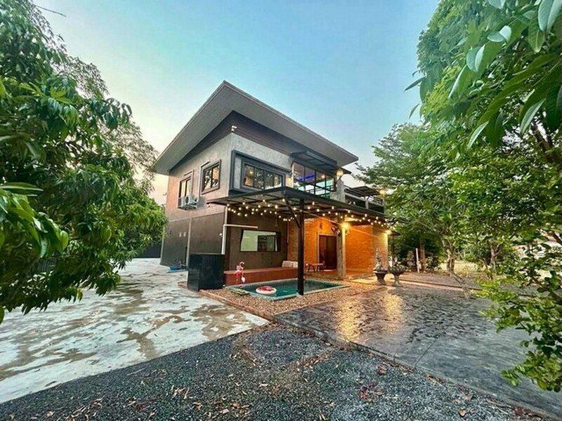Pool Villa สไตล์ Tropical Modern Loft น้ำไม่ท่วม หางดง
