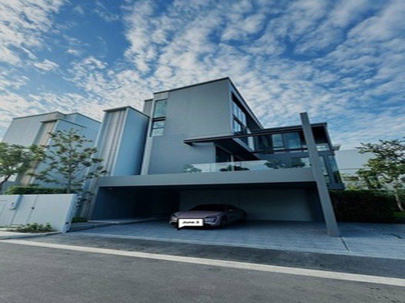 ให้เช่า บ้านเดี่ยว หมู่บ้าน VIVE กรุงเทพกรีฑาตัดใหม่ ติดถนนคู่ขนานกาญจนาภิเษก ใกล้สนามกอล์ฟยูนิโก้ ใกล้WellingtonCollege
