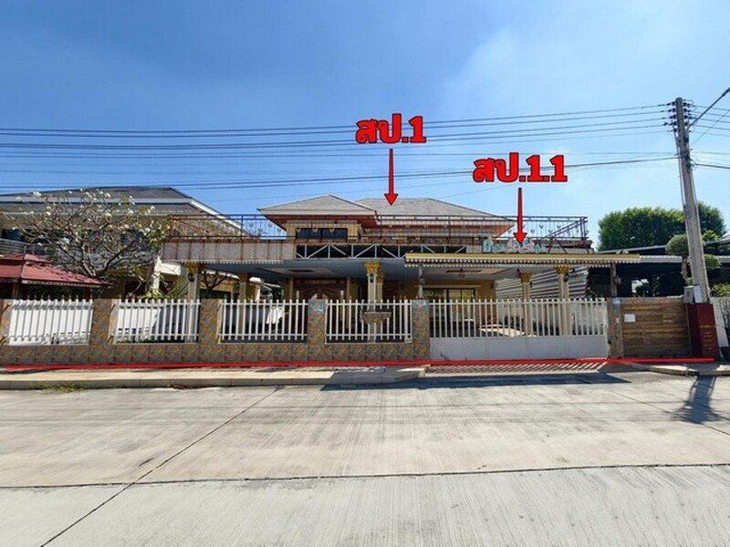ขายบ้านเดี่ยว โครงการ บ้านภัทราพร 2  เมืองชลบุรี  ถนนพระยาสัจจา