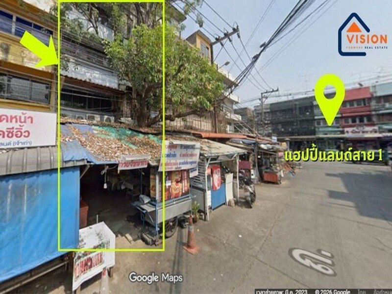 ขายด่วน! อาคารพาณิชย์ 4 ชั้น ทำเลค้าขาย ใจกลางบางกะปิ